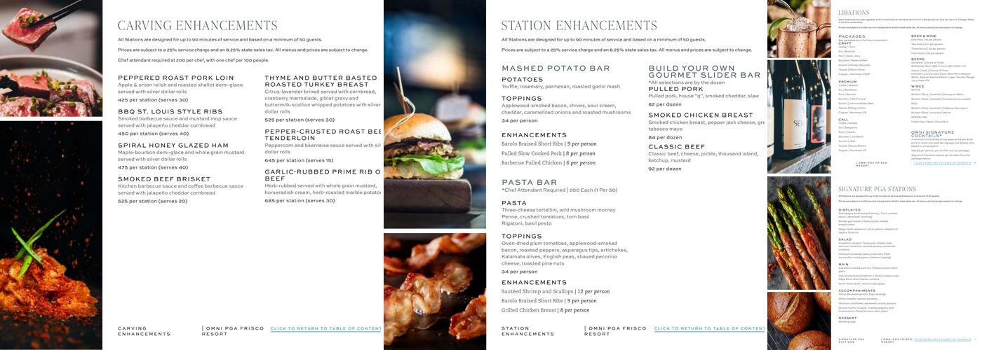 Green Cactus Café Menu