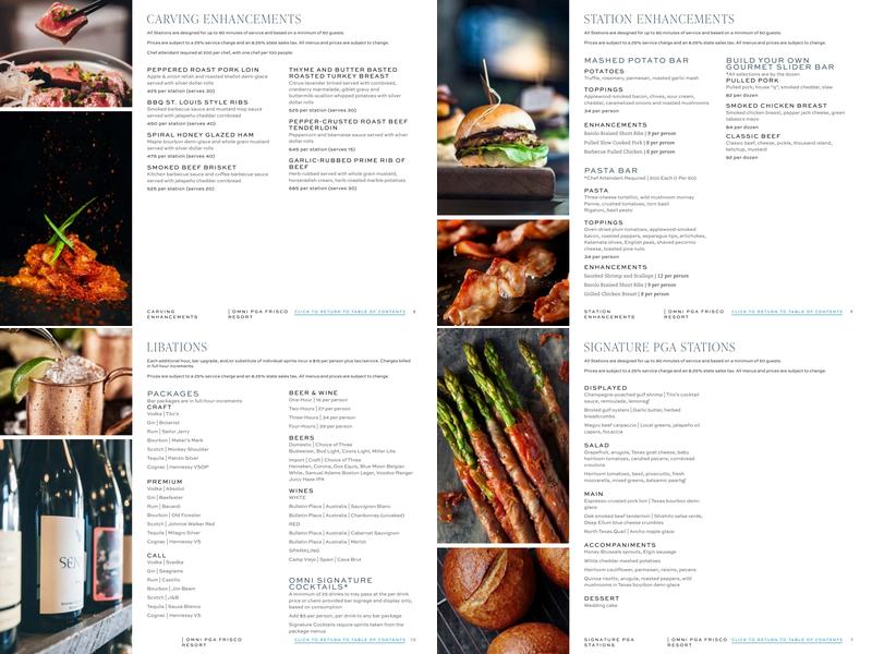 Green Cactus Café Menu