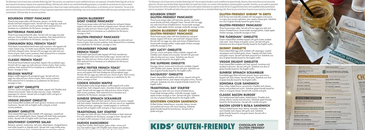 Another Broken Egg Cafe Menu