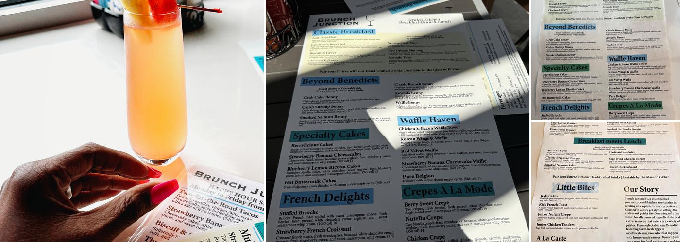 Brunch Junction Menu