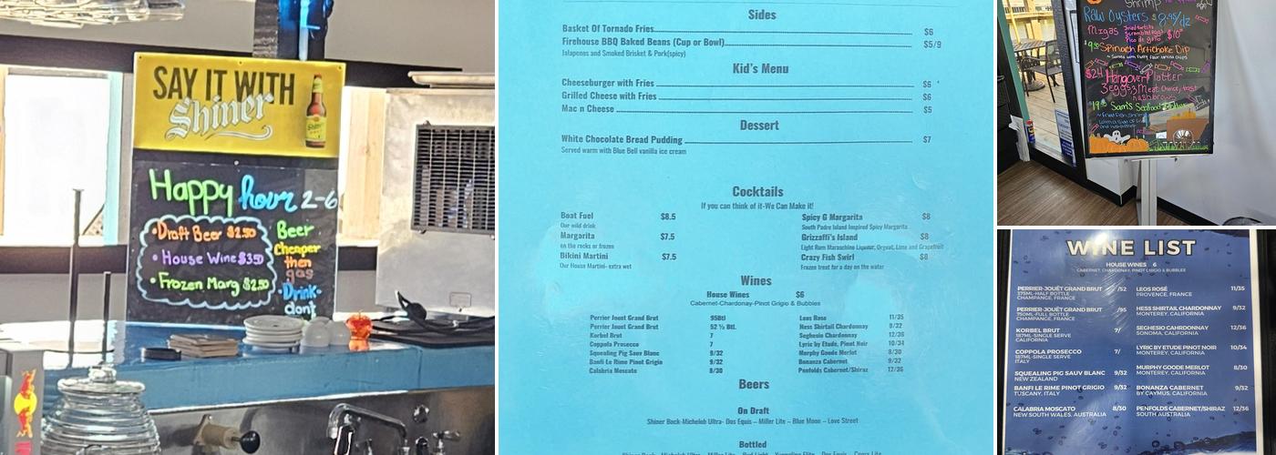 Sammy G’s Bar & Grill Menu