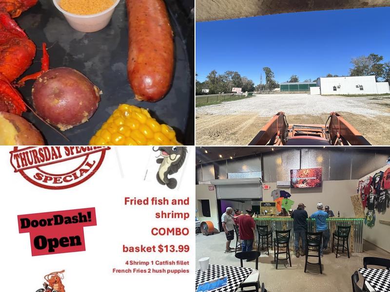 Charlie T s crawfish and seafood Menu