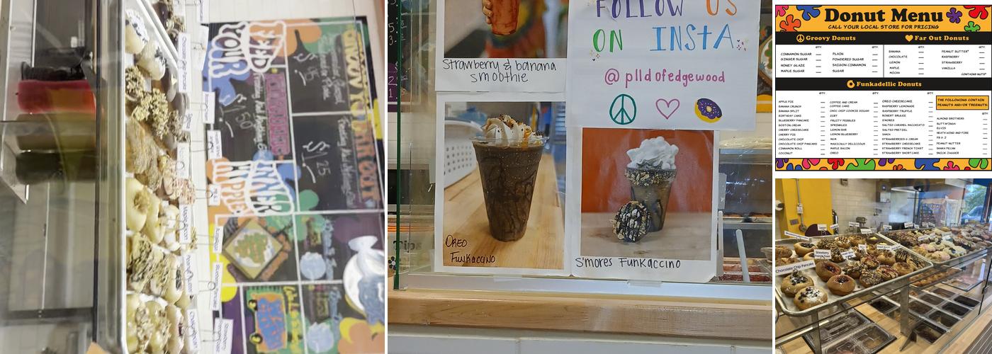 Peace, Love and Little Donuts of Edgewood, KY Menu