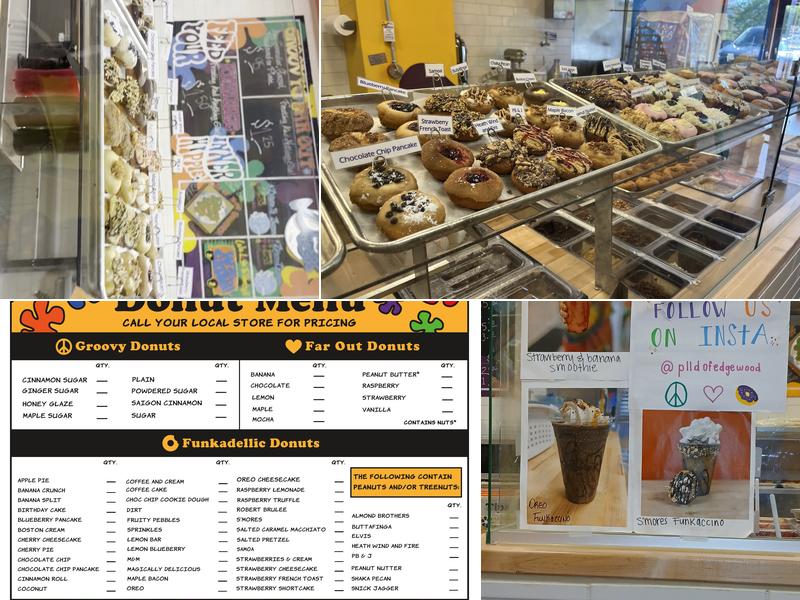 Peace, Love and Little Donuts of Edgewood, KY Menu