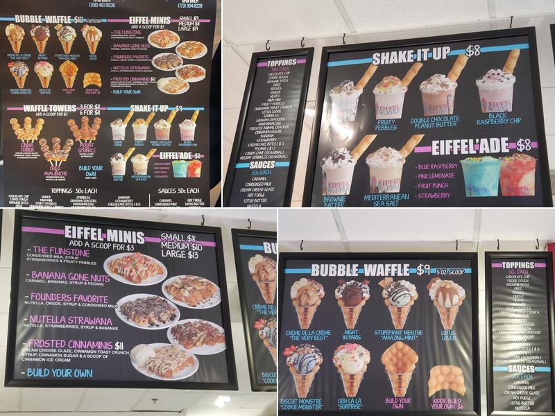 Eiffel Waffle - Chicago Ridge Menu
