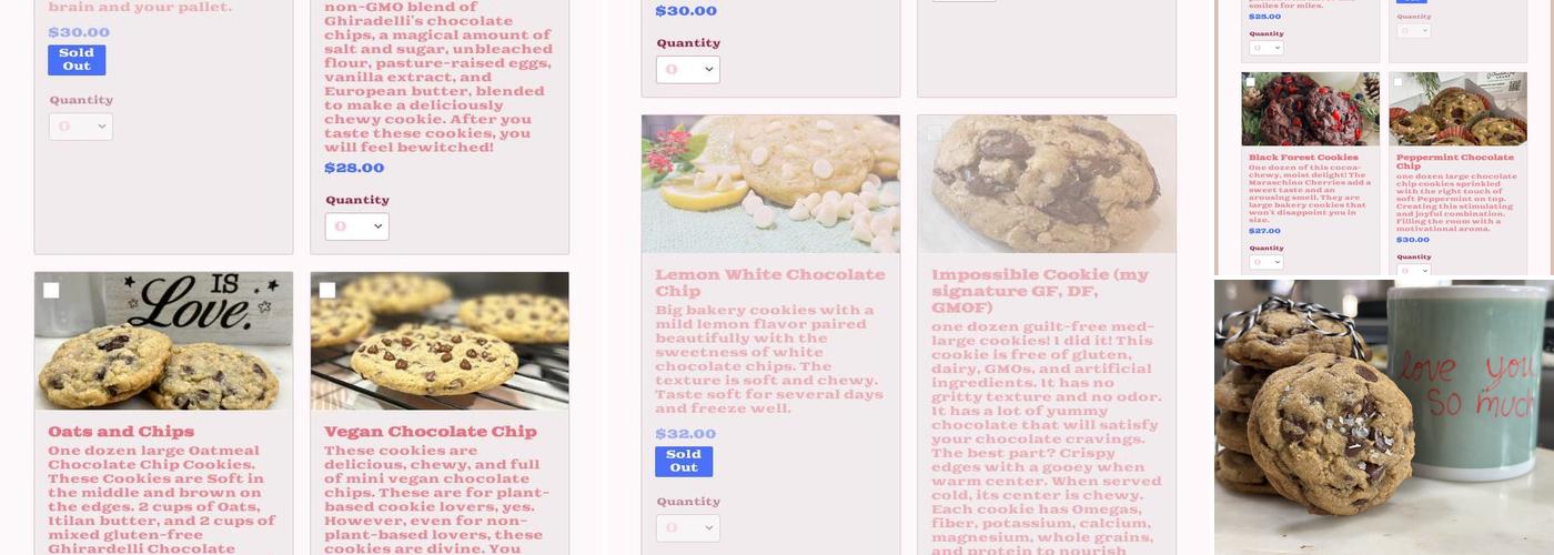 Chocolate Chip Champ ️ Menu