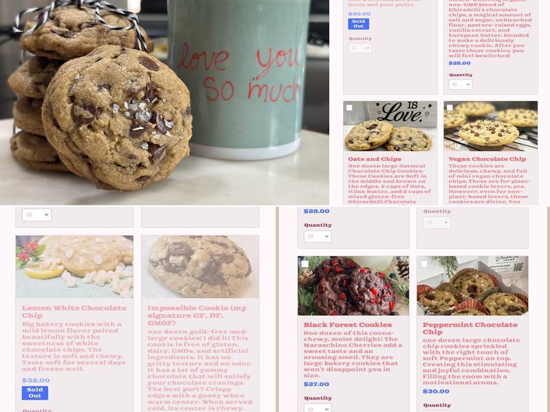 Chocolate Chip Champ ️ Menu