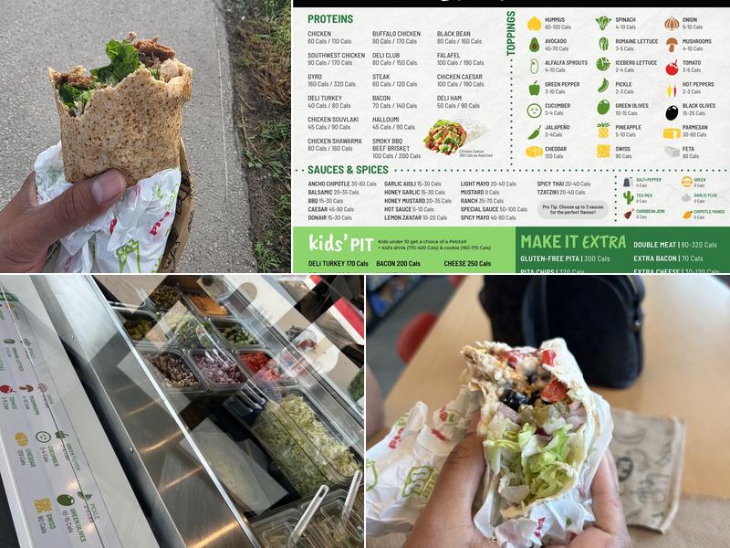 Pita Pit Menu