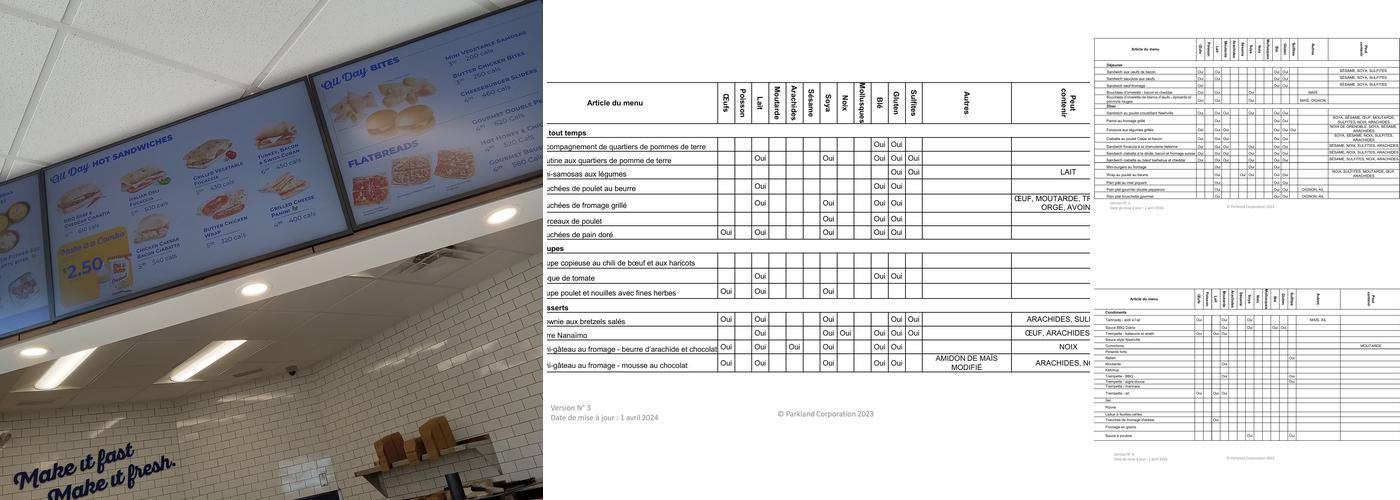 Bites On The Run by M&M Menu