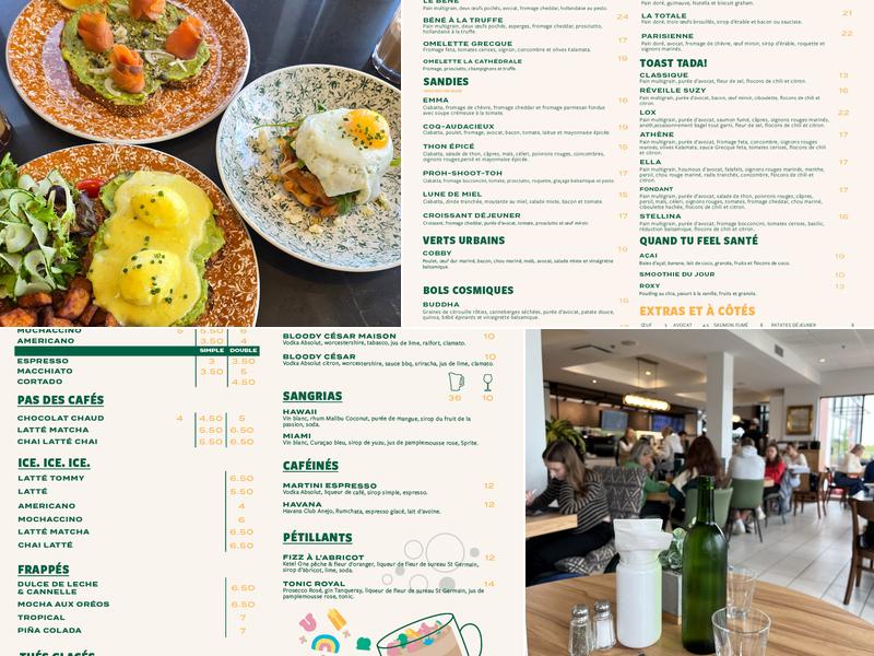 Tommy Café Menu