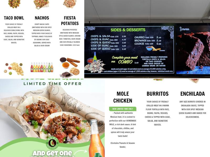 Guac Mexi Grill Menu