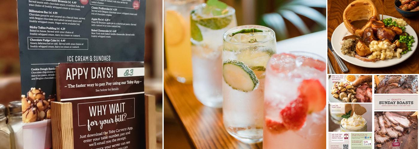 Toby Carvery Highnam Menu