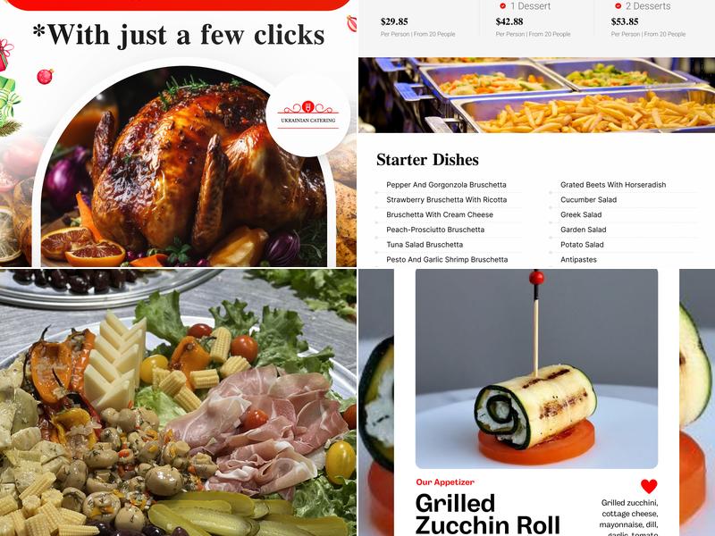 Ukrainian Catering Menu