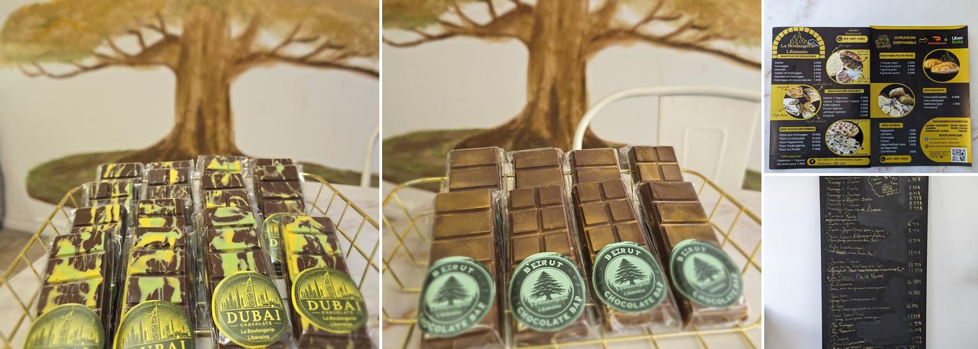 La Boulangerie Libanaise Menu