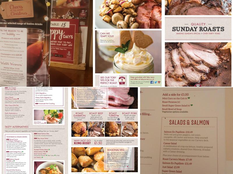 Toby Carvery Brockworth Menu