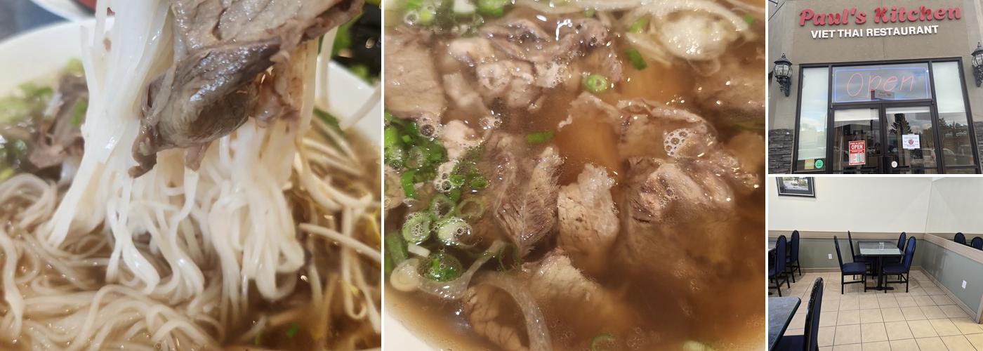 Paul's Kitchen Viet Thai Restaurant Menu