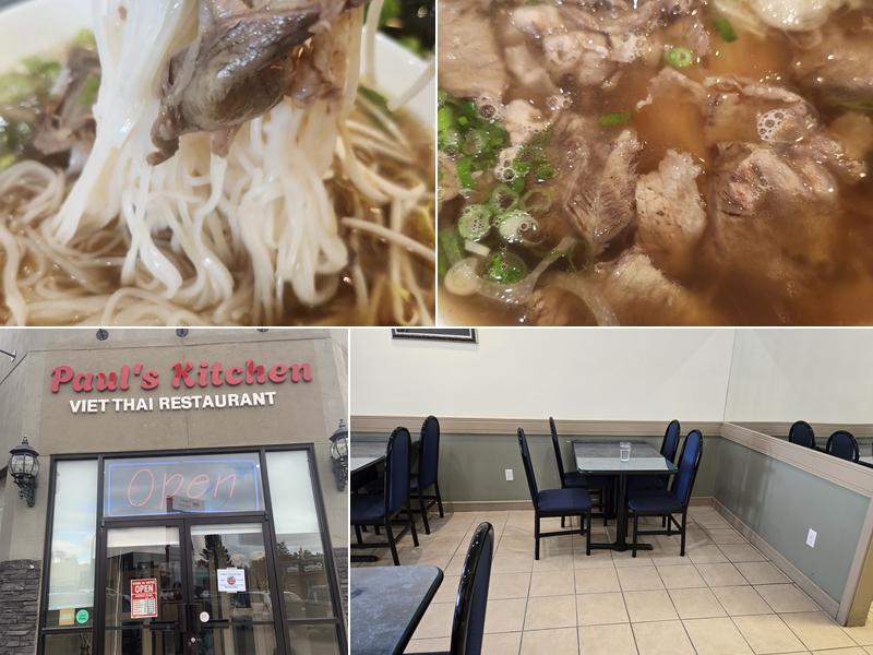 Paul's Kitchen Viet Thai Restaurant Menu