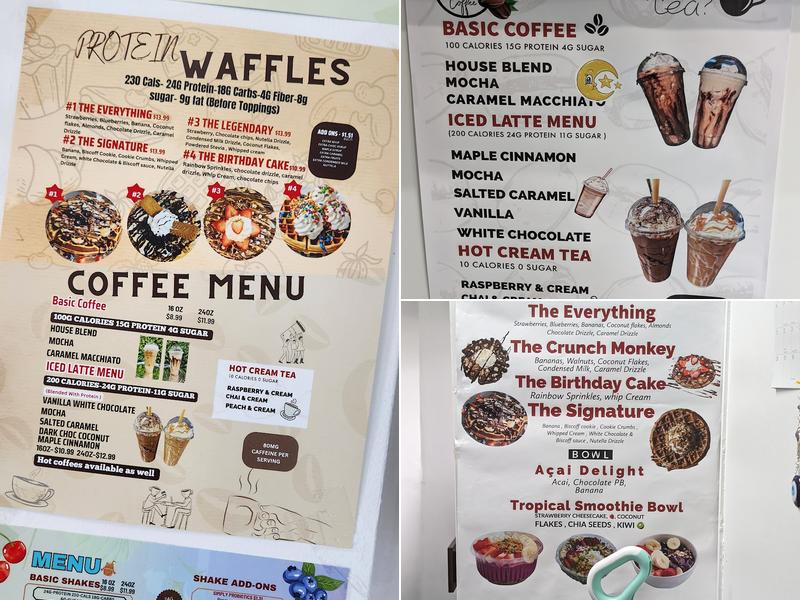 2 peaks nutrition Menu