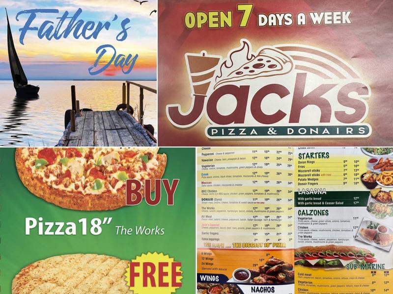 Jacks pizza and donairs 153 Harvey Rd Unit 1, McAdam