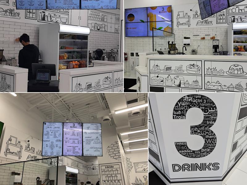 3 Drinks Menu