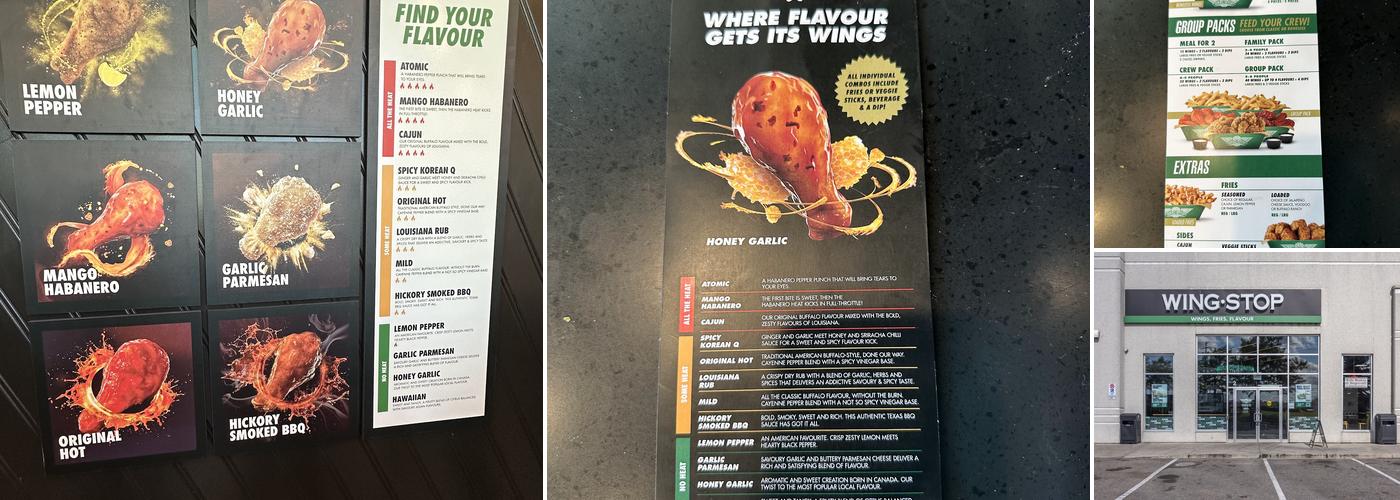 Wingstop Menu
