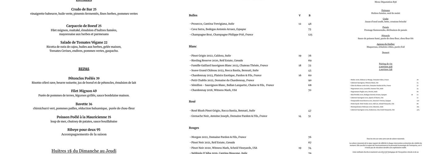 le godot Menu