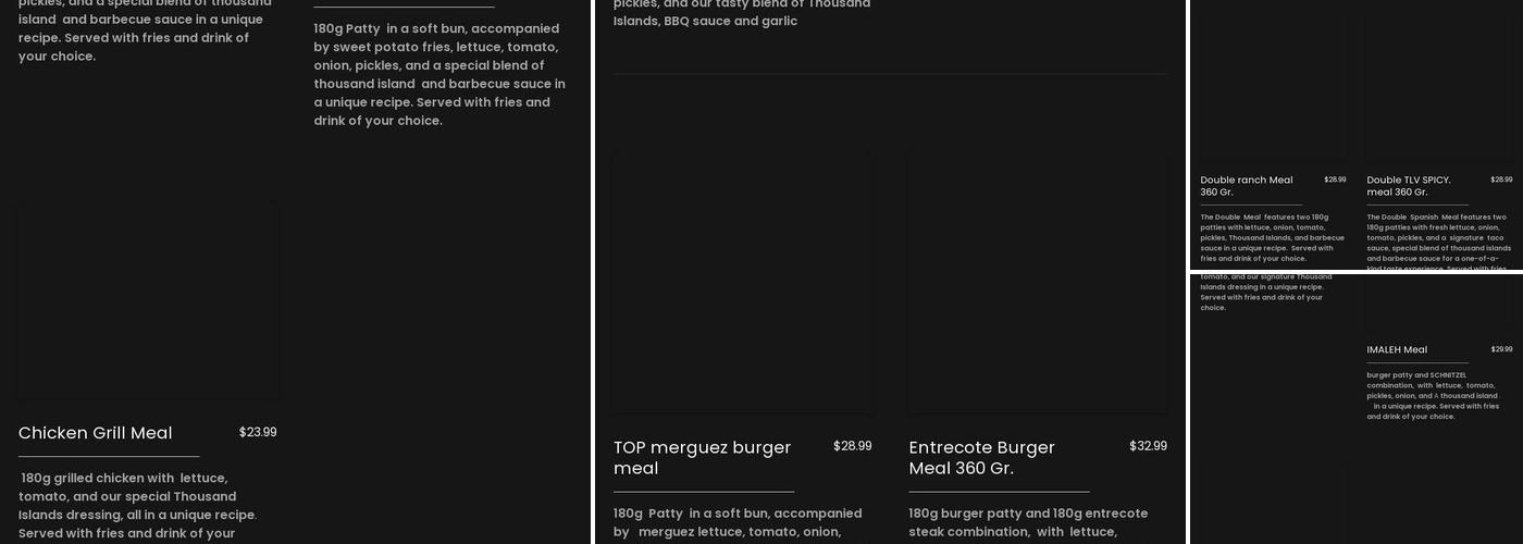 Burgeranch Menu