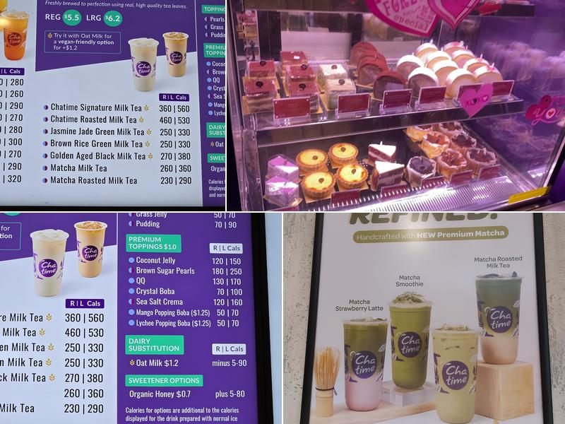 Chatime Menu