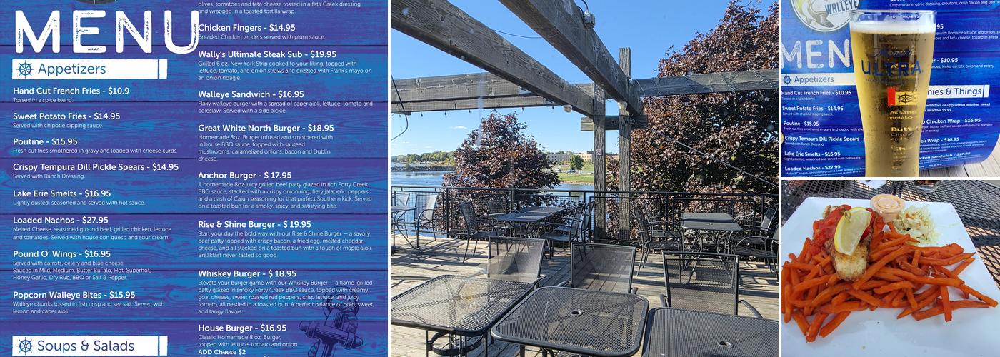 Whiskey & Walleye Menu