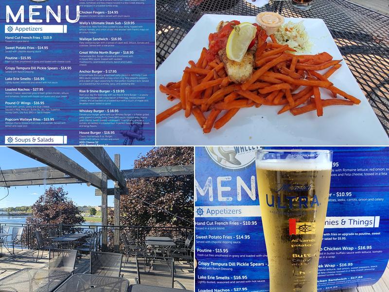 Whiskey & Walleye Menu