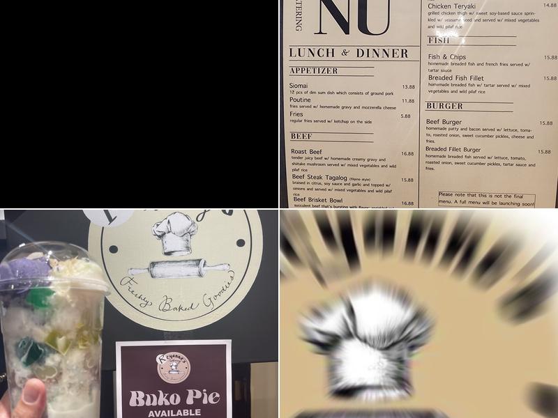 Reyanne’s Catering-Restaurant-Bakery Menu