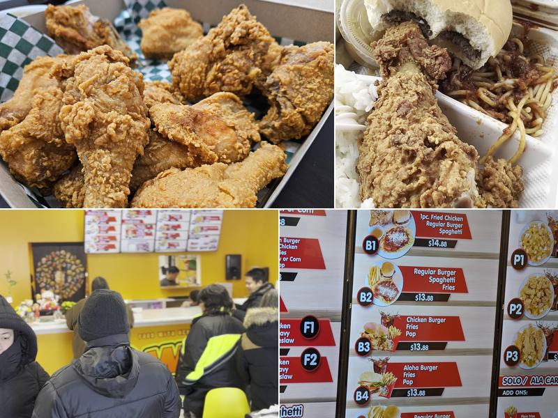Wow fried chicken Menu