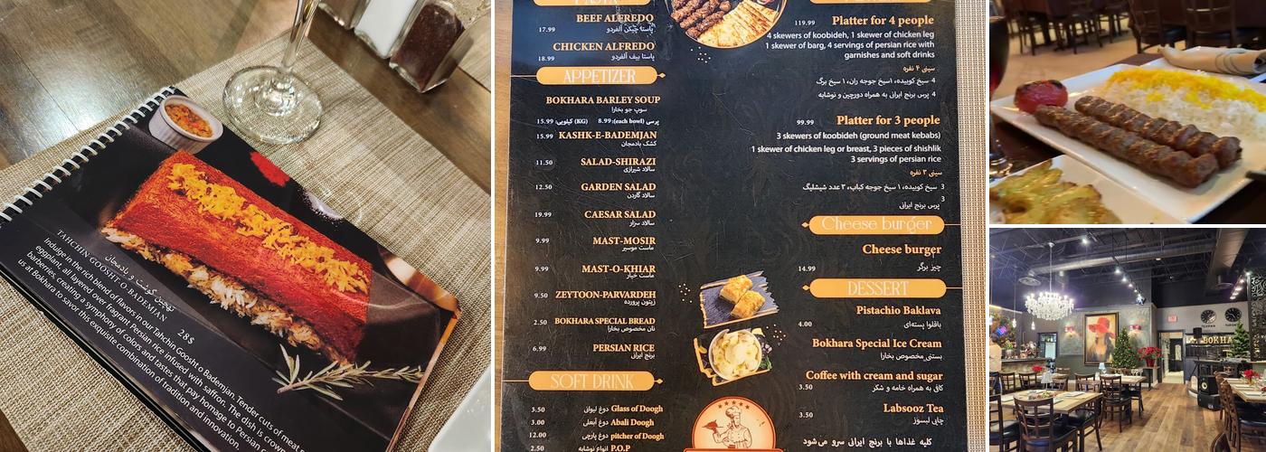Bokhara Restaurant Menu