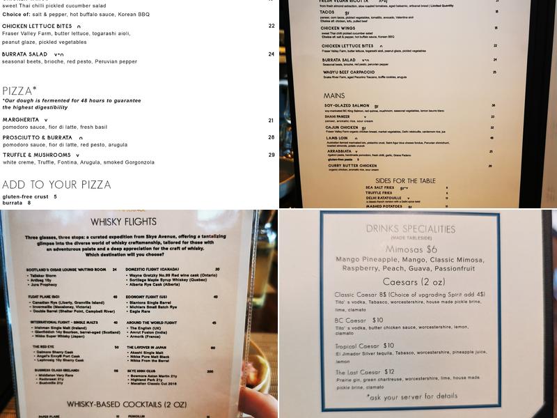 Skye Avenue - Kitchen & Lounge Menu
