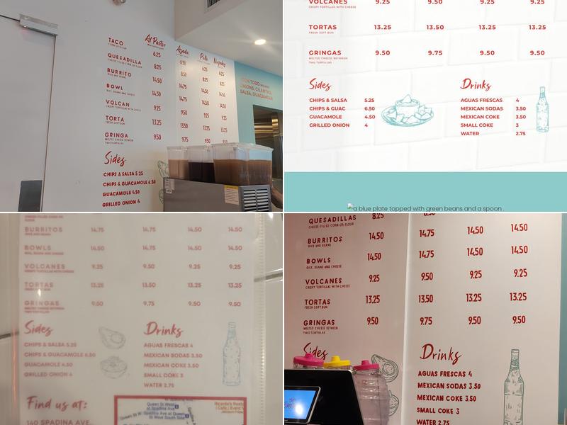 Los Compas Tacos Menu