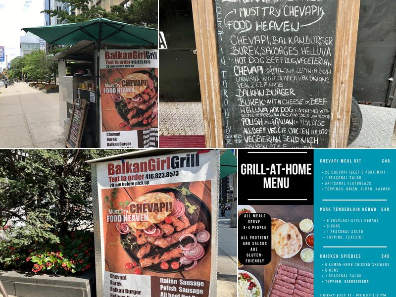 Balkan Girl Grill Menu