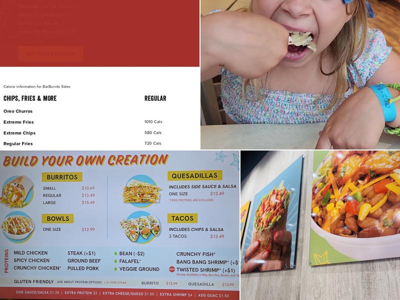 barBURRITO Menu