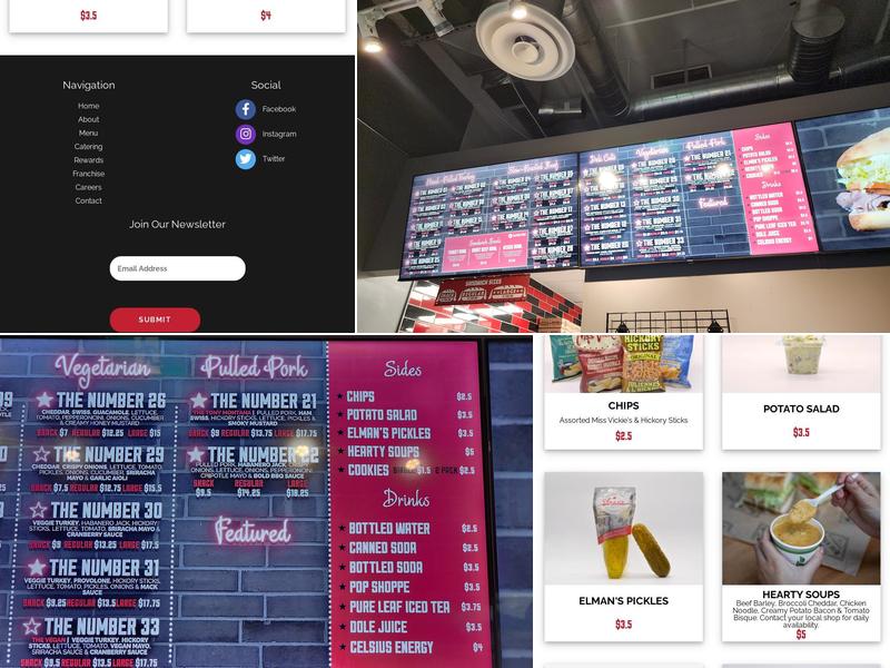 Big Star Sandwich Co. Menu