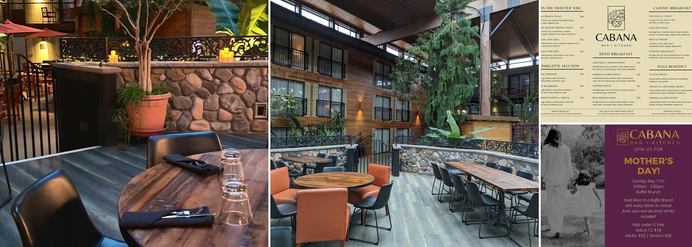 Cabana Bar + Kitchen Menu