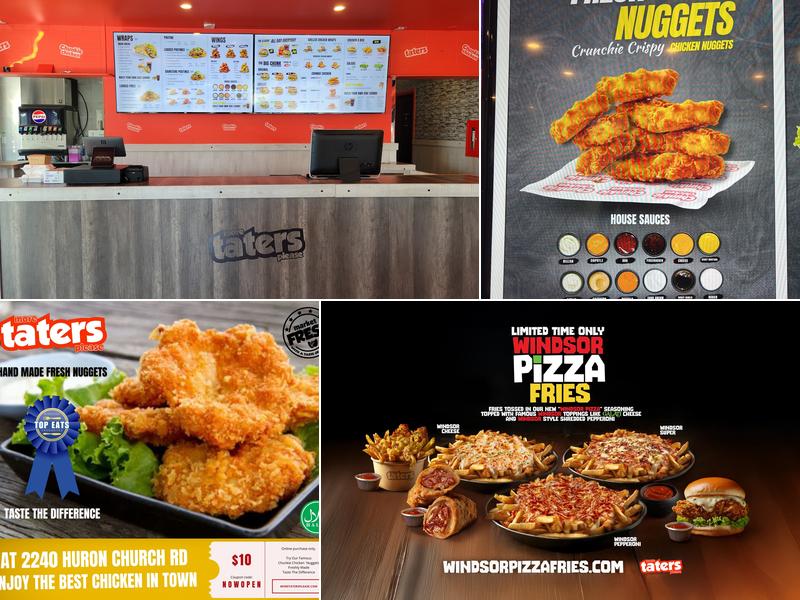 More Taters Please Menu