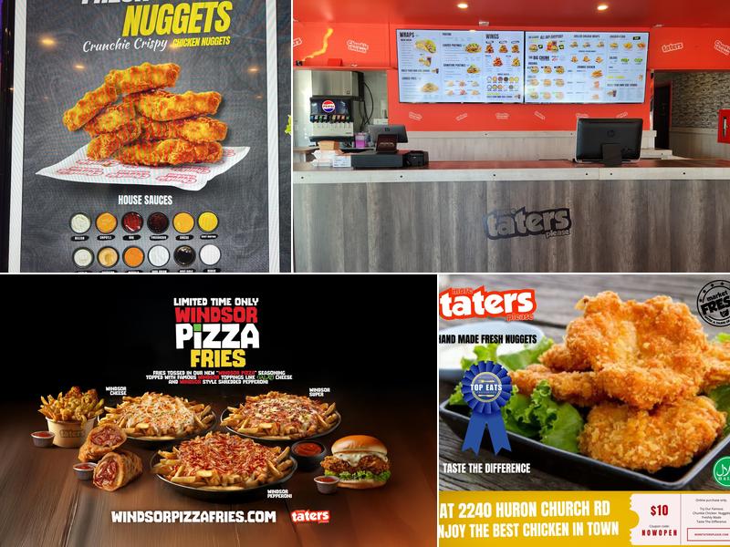 More Taters Please Menu