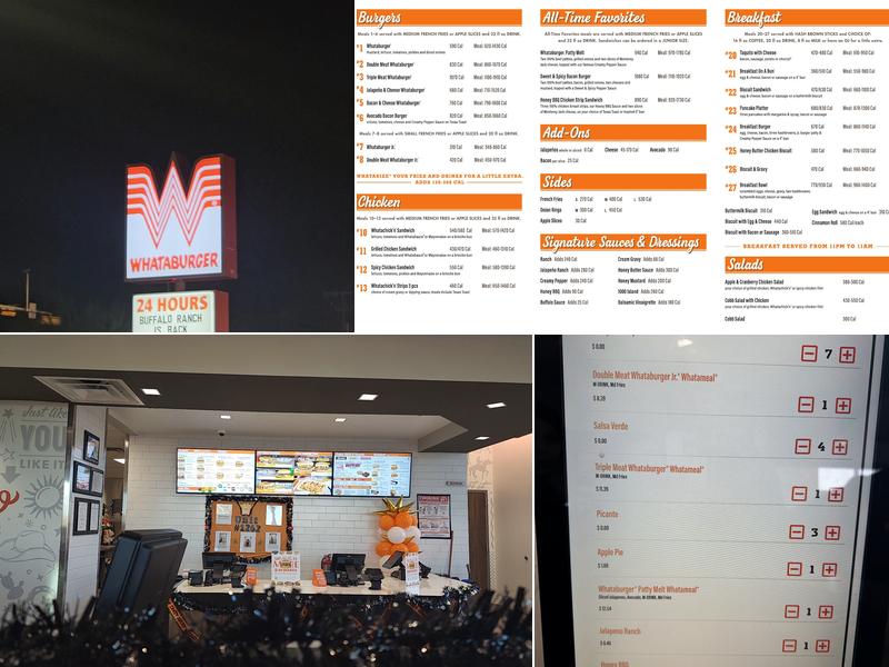 Whataburger Menu
