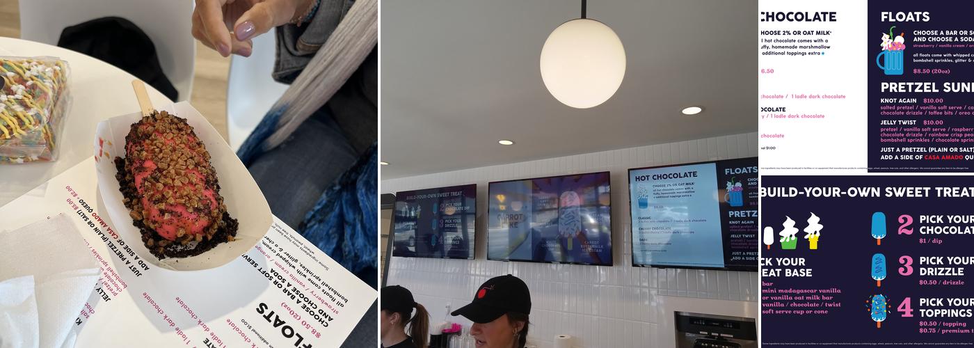 Bombshell Treat Bar Menu