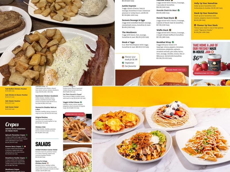 Stacked Pancake & Breakfast House Burlington Centre Menu