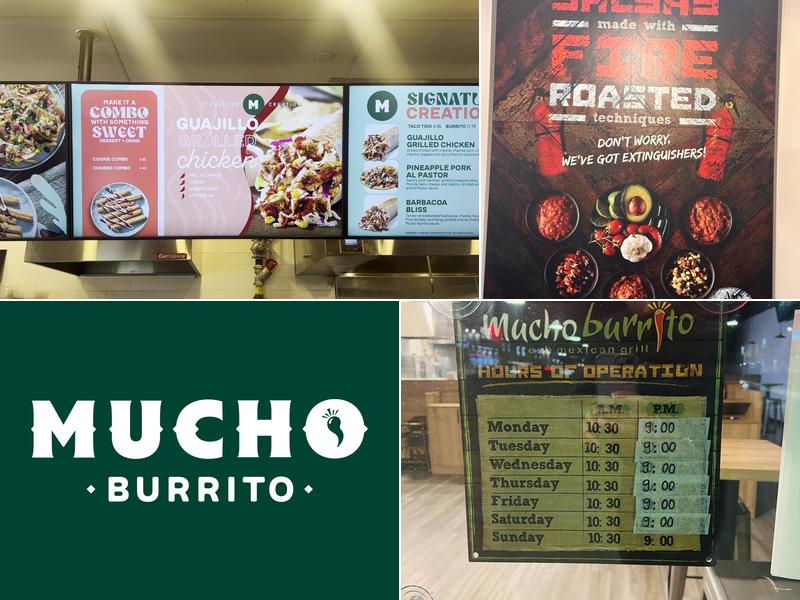 Mucho Burrito Fresh Mexican Grill Menu