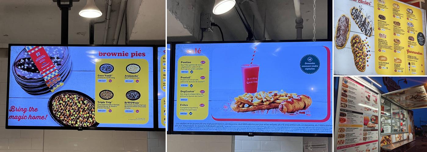 Queues de Castor - BeaverTails (de la Commune) Menu