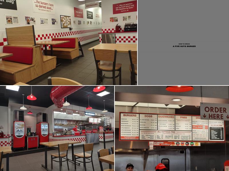 Five Guys Menu
