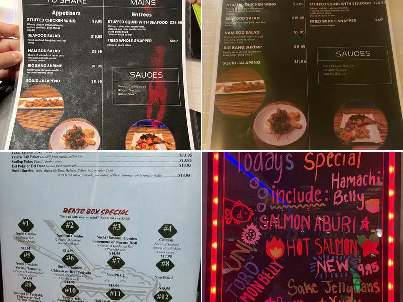 Sushi Yama Boynton Menu