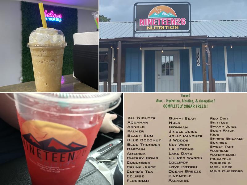 Nineteen26 Nutrition 1806 S Margaret Ave, Kirbyville