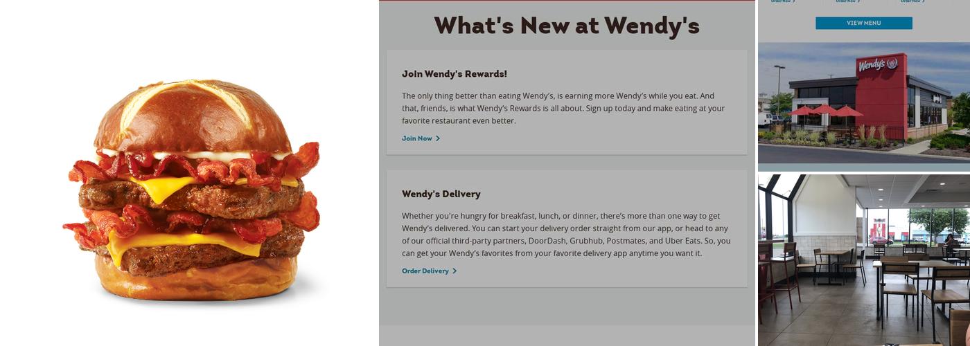 Wendy's Menu